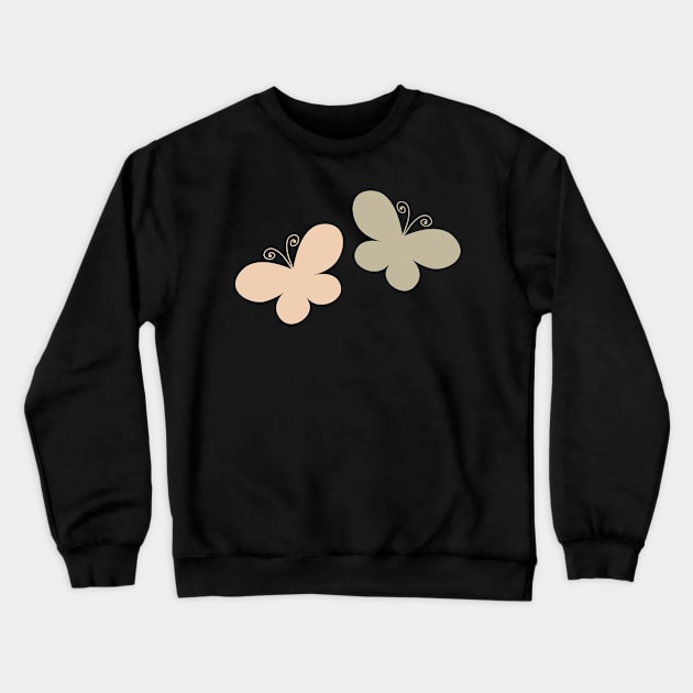 Butterflies Crewneck Sweatshirt by dreaminks